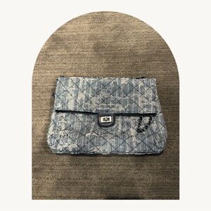 Denim crossbody bag with chain strap - Brand new never used